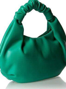 The Drop Women's Addison Soft Volume Top-Handle Bag Green, Xcellent Condition